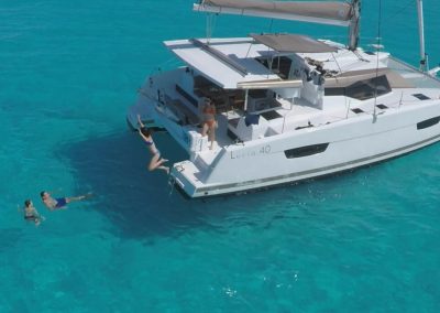 Alquiler catamaran ibiza lucia 40
