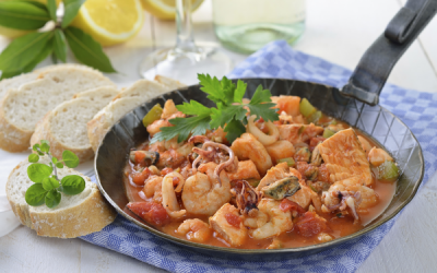 El guiso Mariposa marina