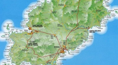 Calas para navegar por Ibiza