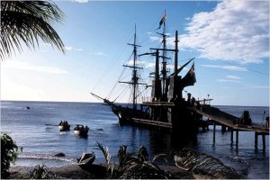 piratas del caribe barco.