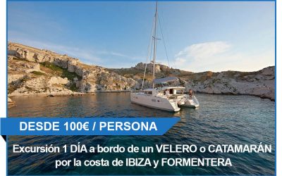 Excursión en barco por Ibiza