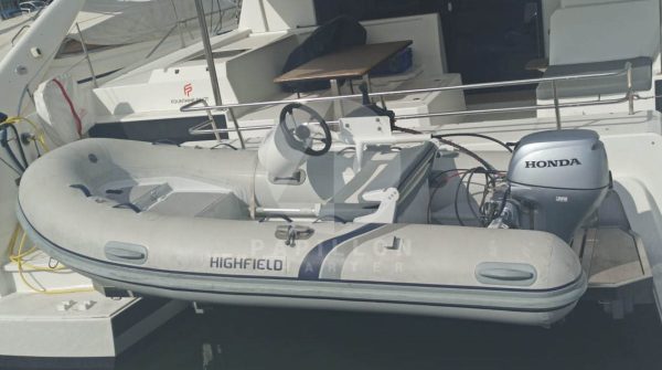 dinghy zodiac catamaran de alquiler en ibiza