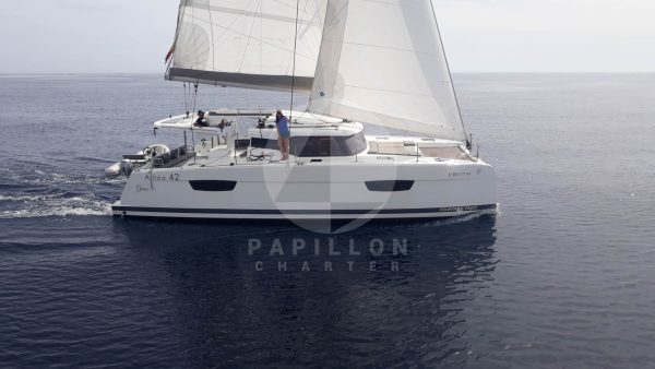 alquiler de catamaranes en Ibiza