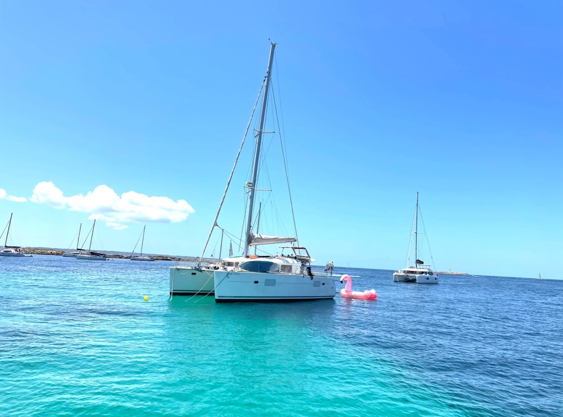 alquiler catamaran ibiza