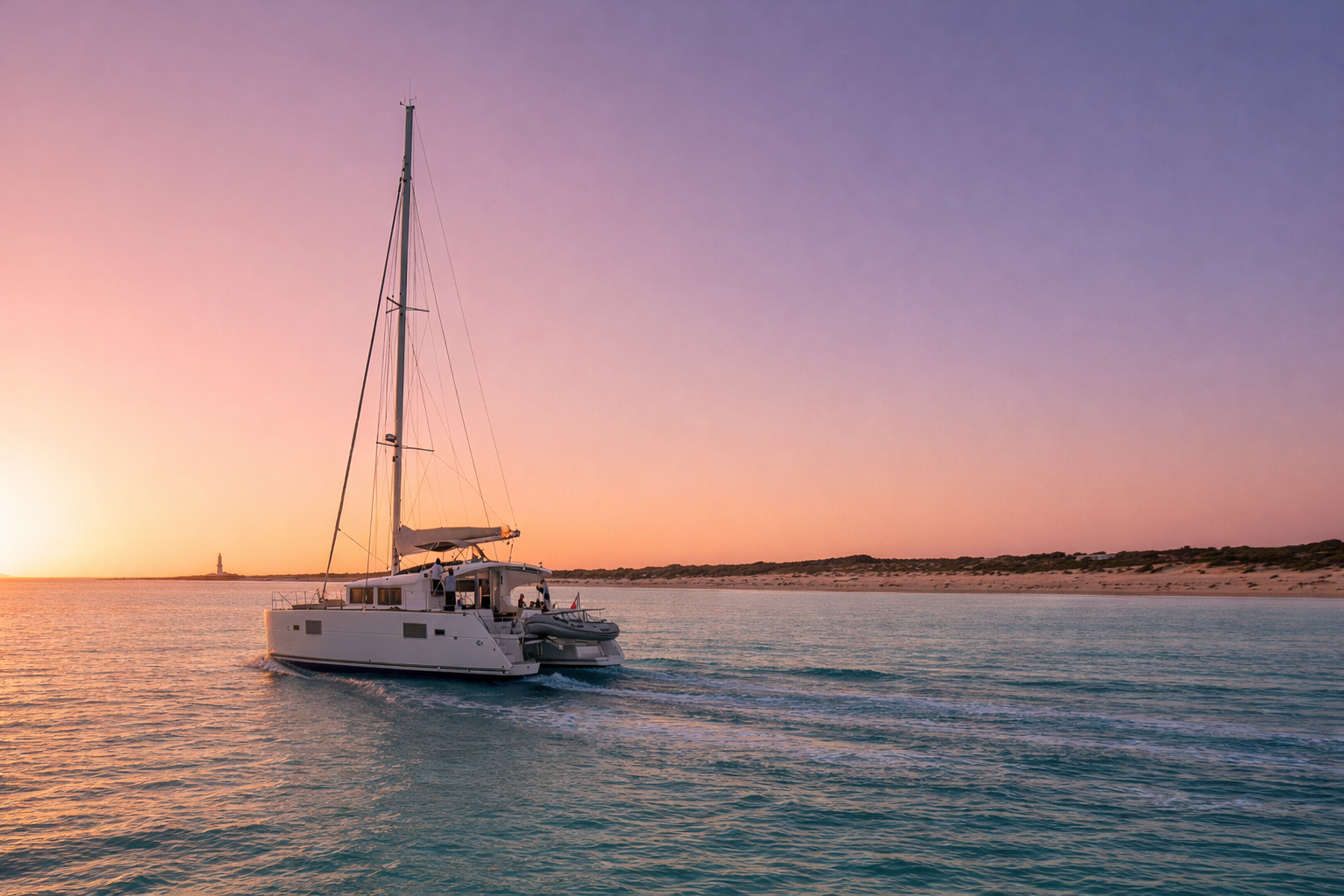 Alquiler de catamaran en Ibiza